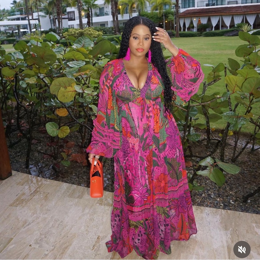 FARM Rio Cool Leopards Maxi Dress